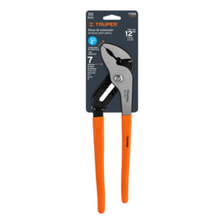 Groove Joint Multigrip Pliers 300mm with carbon steel, corrosion-resistant finish, and ergonomic grip for versatile use.