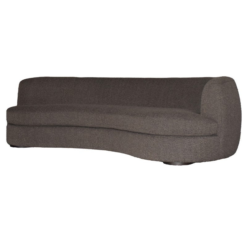 Elegant dark grey SENNON sofa, 250cm x 133.5cm, combining modern design with plush cushions for ultimate comfort.