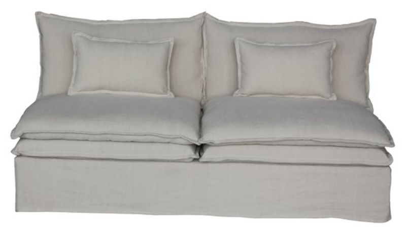 SECTIONAL MIDDLE 2 SEATER - MALTA DOUBLE CUSHION (188cm)