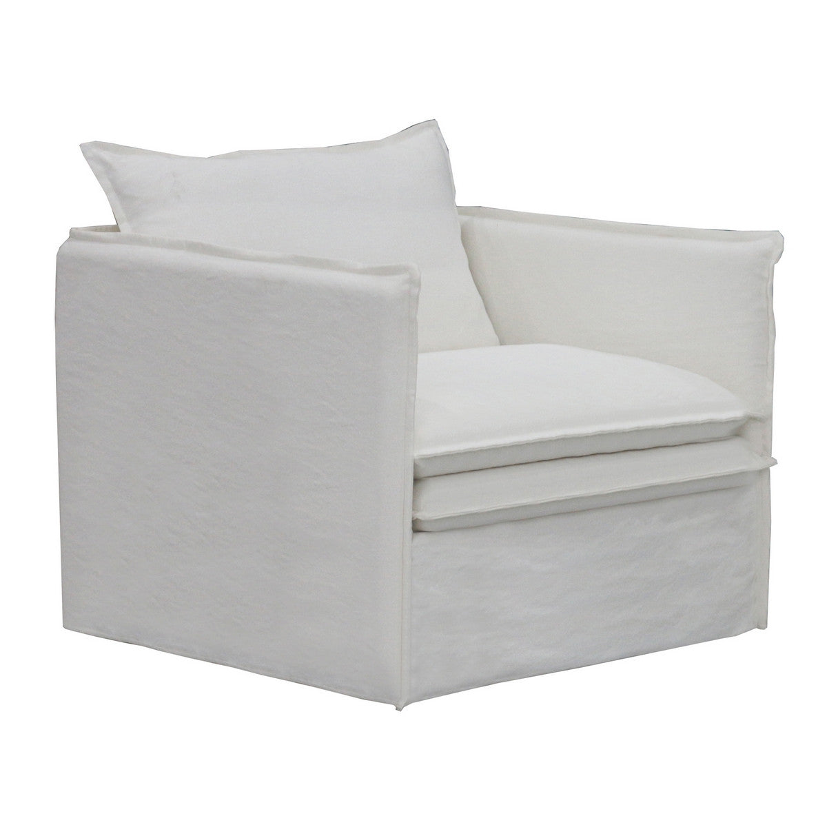 Luxurious Courtenay Cloud Armchair in plush upholstery, perfect for modern living spaces and cozy reading nooks.