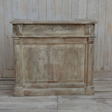 Solid mango wood bar table, 120cm long, blending rustic charm with modern elegance, perfect for entertaining and durable.