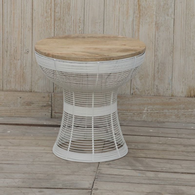 Side Table - Jali Design (51cm)