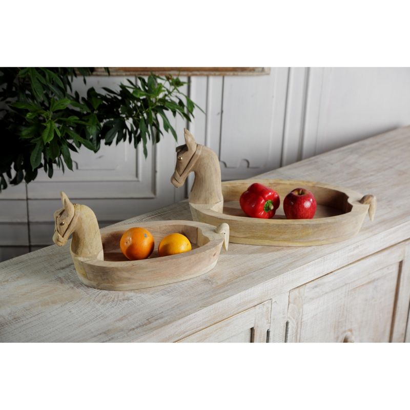 FRUIT TRAYS (Natural Horse)