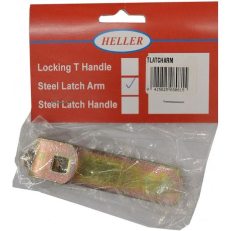 All-steel T Lock Latch Arm HMLA2 by Heller, designed for durability and reliable security in commercial and residential settings.