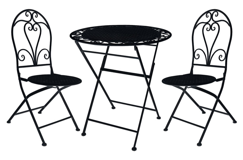 Outdoor Cafe Setting (Antique Black)