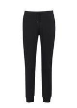 Kids Neo Pant in black, size 8; features adjustable waistband, zippered pockets, and slim leg design for comfort and style.