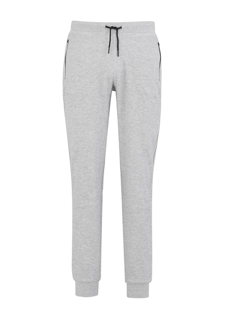 Men's Neo Pant in Grey Marle, Size 3XL, featuring soft luxury fabric, ergonomic fit, and open side pockets for easy access.