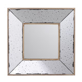 Elegant 30.5CM framed mirror made of glass/MDF, perfect for brightening and enhancing any room's decor.