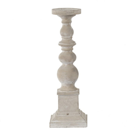 Tall modern candle holder (16.5 x 51 cm) for pillar, tapered, or tealight candles, enhancing any room's decor.