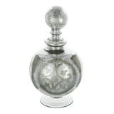 Antique mirrored vase (15 x 28cm) with vintage charm, ideal for fresh flowers or as a standalone decorative piece.