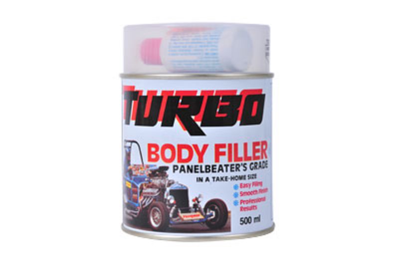 Body Filler with Hardener - Turbo (500ml Tin)