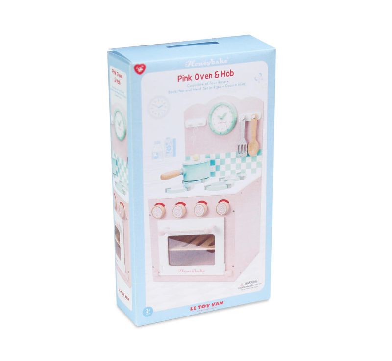 Oven & Hob Set Pink - Le Toy Van