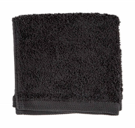 Luxurious charcoal bath mat made of 100% cotton; soft, absorbent, and easy to care for, perfect for any bathroom style.