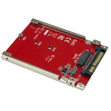 M.2 to U.2 adapter for installing M.2 NVMe SSDs in desktops/servers, ensuring fast performance and easy compatibility.