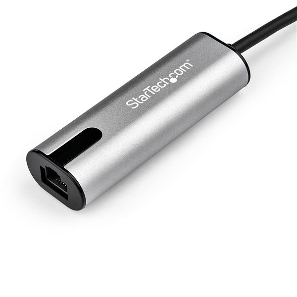 USB 3.0 Type-C to 2.5G Ethernet adapter, compact design for high-speed wired connectivity and easy setup.