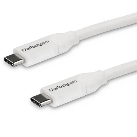 13ft USB C to USB C cable for fast 5A charging and data transfer, USB-IF certified for reliable performance.