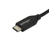 USB-C to Micro-B cable (1m) for charging and data transfer, compatible with USB-C and Thunderbolt 3 devices.