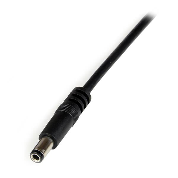 USB to 5.5mm power cable, 1m long, connects 5V devices to USB ports, ideal for hard drives and speakers.