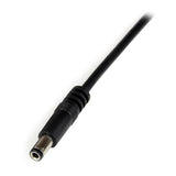 USB to 5.5mm power cable, 1m long, connects 5V devices to USB ports, ideal for hard drives and speakers.