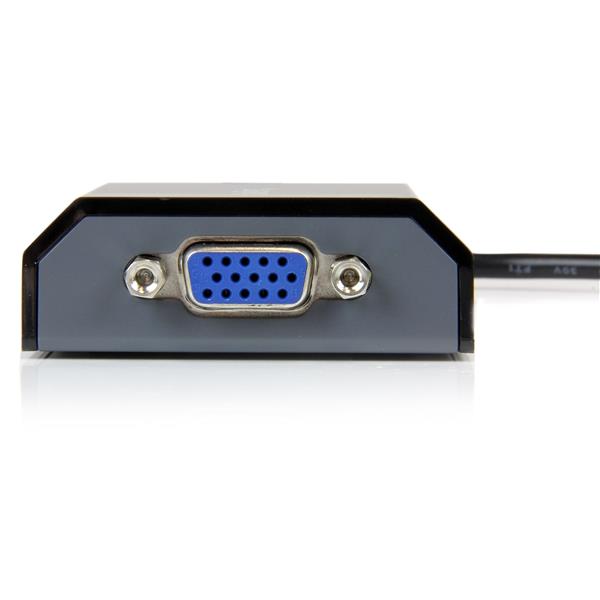 USB to VGA Adapter for PC and Mac, enabling dual monitors with 1920x1200 resolution through USB connectivity.