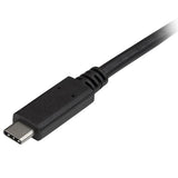 USB-C to USB-B cable, 1.8 m, for high-speed connectivity of peripherals to USB Type-C devices, supports Thunderbolt 3.