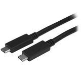 1m USB-C cable with 5A Power Delivery and 10Gbps data transfer, ideal for charging and connecting devices with 4K video support.