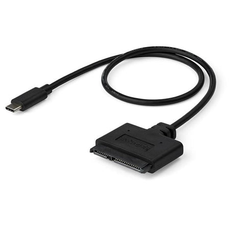 USB 3.1 Adapter Cable for 2.5" SATA Drives - USB-C, enabling fast 10Gbps data transfers for easy portable access.