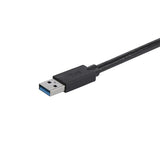 USB to DVI adapter with USB 3.0 hub, supporting 1920x1200 resolution for multi-monitor setups and optimal performance.