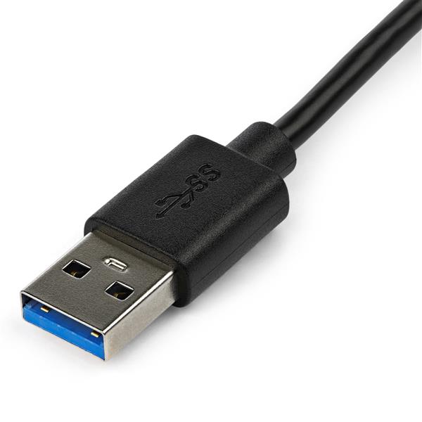 USB 3.0 to 4K HDMI adapter for easy connection to UHD displays, enhancing productivity with stunning Ultra HD visuals.