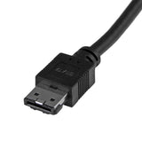 USB 3.0 to eSATA adapter cable, 3ft long for fast data transfer, connects HDD/SSD/ODD to USB-enabled devices.