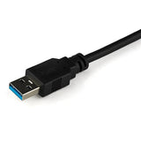 SATA to USB cable for 2.5" SSD/HDD, supports UASP for up to 6Gbps data transfer, no power required, plug-and-play design.