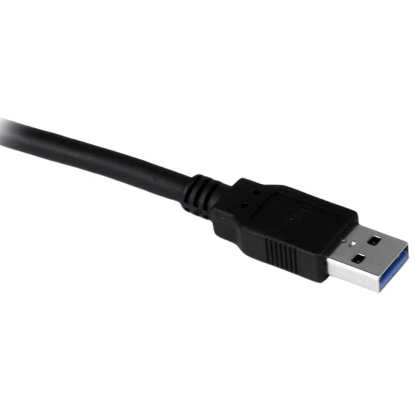 1,5m (5 ft) Black Desktop SuperSpeed USB 3.0 Extension Cable - A to A M/F