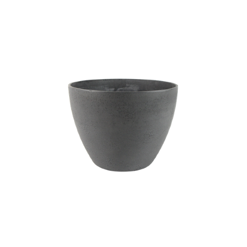 X-Large grey planter pot from Ter Steege, 43 x 33 cm, eco-friendly, lightweight, perfect for indoor or outdoor use.