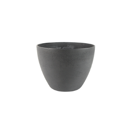 X-Large grey planter pot from Ter Steege, 43 x 33 cm, eco-friendly, lightweight, perfect for indoor or outdoor use.