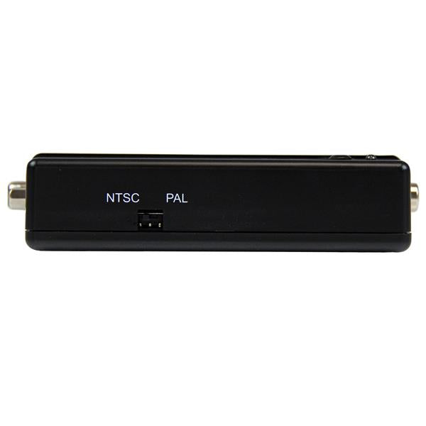 High Resolution VGA to Composite/S-Video Converter for connecting PC to TV with NTSC/PAL format options.