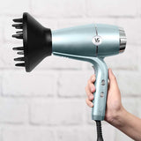 VS Sassoon Hydro Smooth Fast Dry Hair Dryer, featuring 2100 watts, Plasma Ions, and Ceramic Technology for quick, healthy drying.