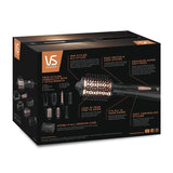 Effortless 7-in-1 hair styler featuring paddle brush, curling attachments, and ionic conditioning for all hair types.