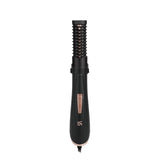 Versatile 7-in-1 blow-dry tool with attachments for drying, curling, straightening, and volumizing for effortless styling.