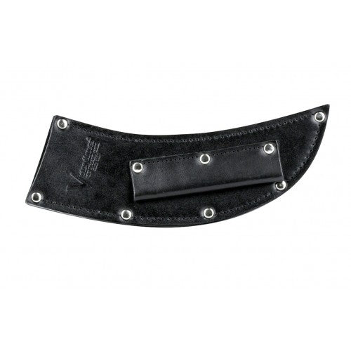 Black skinning leather sheath, crafted for durability and elegance, perfect for hunters and outdoor enthusiasts.