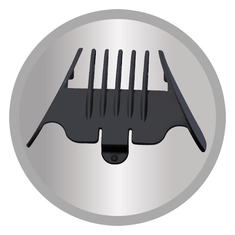 High-performance Vidal Sassoon X6 Pro Hair Clippers with stainless steel blades and innovative comb guide for effortless styling.