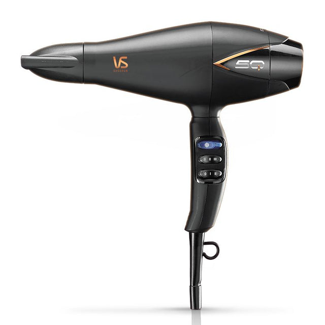High-performance VS Sassoon 5Q Brilliance Hair Dryer with EC Digital Motor for ultra-fast, frizz-free drying and salon-quality results.