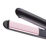 VS Sassoon Smooth Ceramic Straightener with Even Heat Technology for quick, shiny hairstyles at optimal 205°C, perfect for travel.