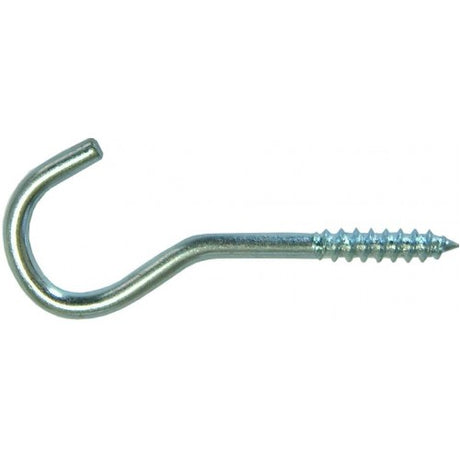 Heavy-duty 3-7/8" screw hooks designed for versatile hanging and securing, ideal for both DIY and professional use.