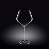 "Set of 2 elegant 950ml Julia wine glasses made from lead-free crystalline glass, perfect for any wine lover."