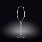 Elegant set of 2 Julia champagne flutes, 300ML capacity, made from durable lead-free crystalline glass for stylish celebrations.