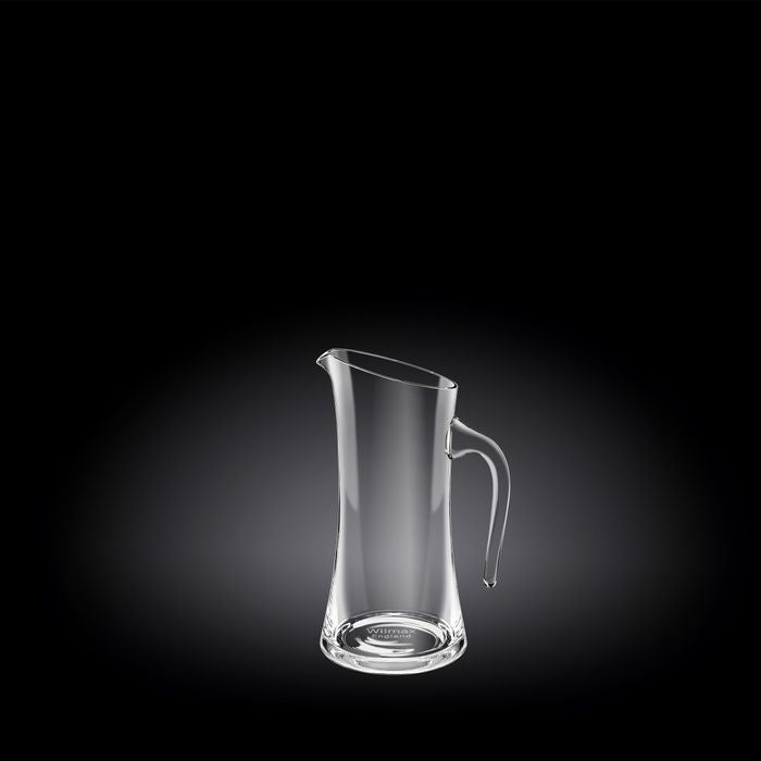 Elegant 100ml crystalline jug made from lead-free glass, perfect for serving cold drinks with exceptional clarity and durability.