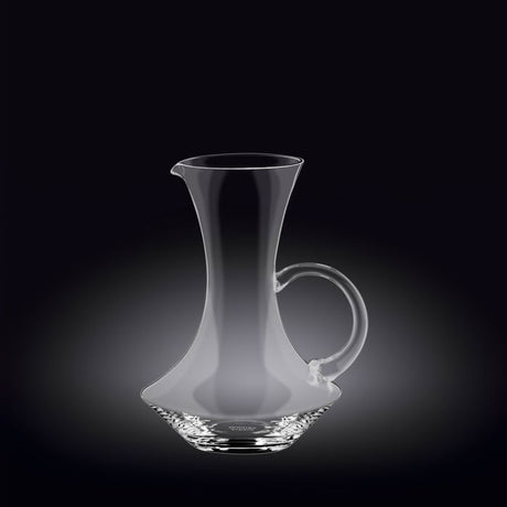 Elegant 500ml crystalline jug made from lead-free glass, perfect for serving cold beverages with clarity and sophistication.