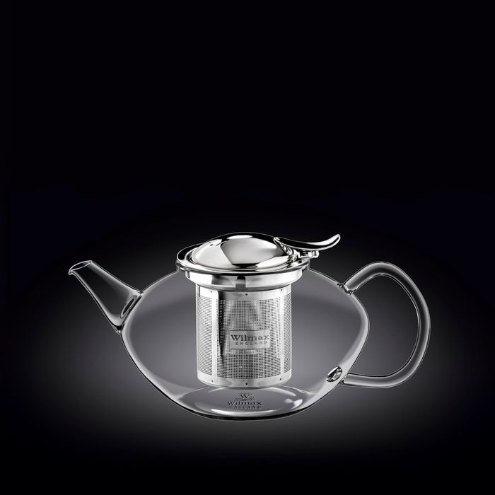 TEA POT - Thermo Glass Belly S/S Lid (650ml)