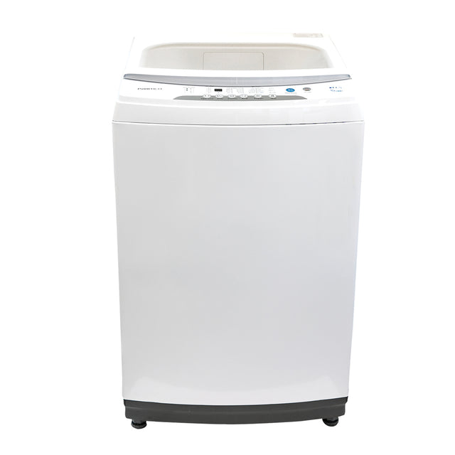 White Parmco 10KG Top Load Washing Machine with 8 wash programs, Child Lock, and energy-efficient design for busy households.