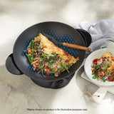 Sunbeam Diamondforce Professional Wok (7.5L) with durable non-stick coating, ideal for family meals and easy cleanup.